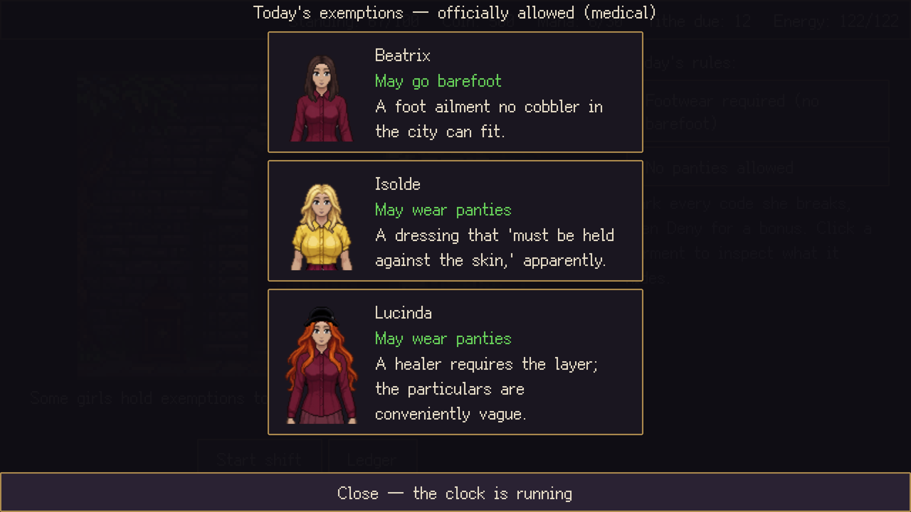 Medical exemptions and notes muddy the gate rules